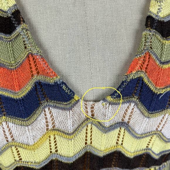 M Missoni Chevron Drawstring Tank Top - Picture 4 of 8